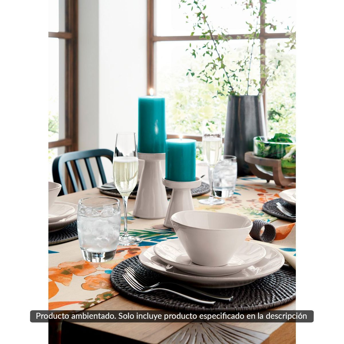 CRATE & BARREL - Cubiertos en Acero Inoxidable Marin 5 Piezas