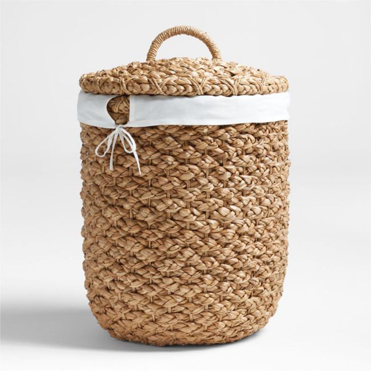 CRATE & BARREL - Cesta Emlyn en Fibras naturales 76 cm x 51 cm 