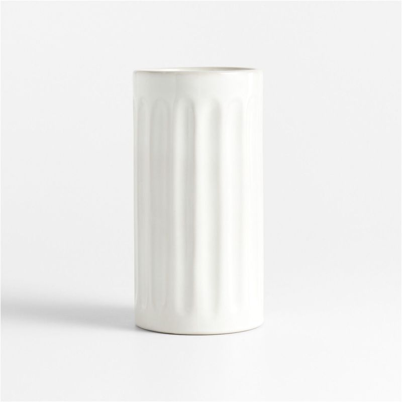 CRATE & BARREL - Candelabro Dover Arcilla 18 x 9 cm