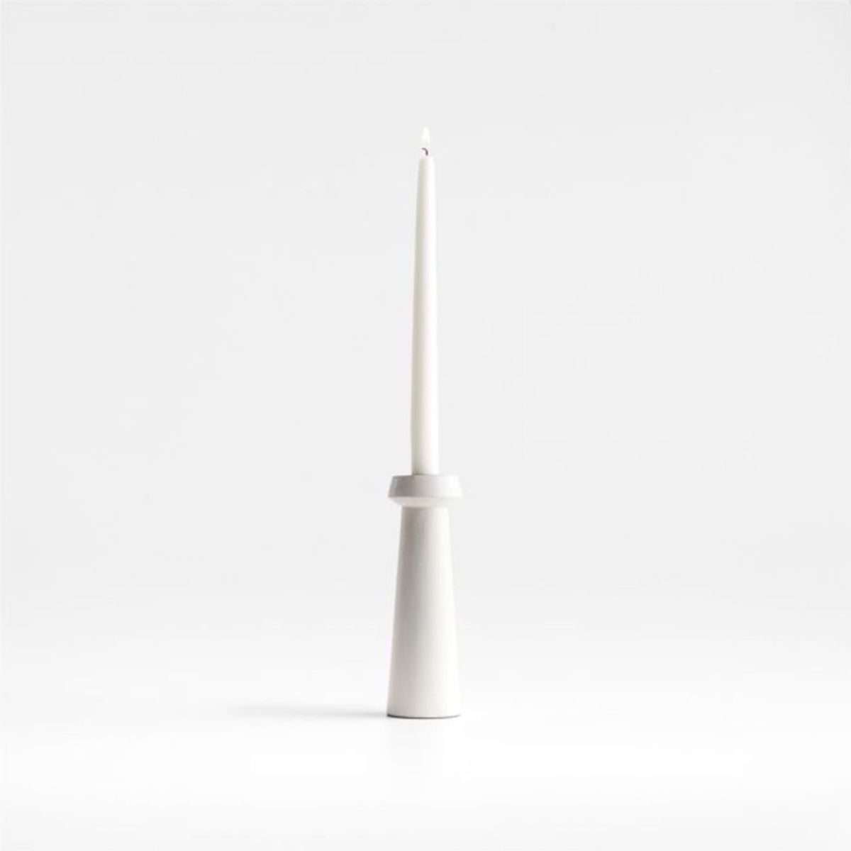 CRATE & BARREL - Porta velas Katin en Madera mango 20 cm x 6 cm 