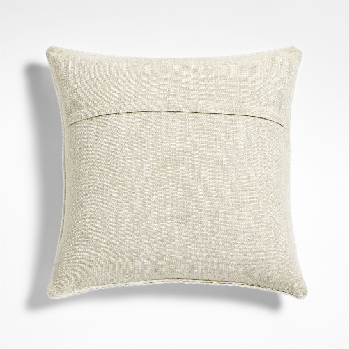 CRATE & BARREL - Funda Cojin Copo De Nieve 51X51Cm