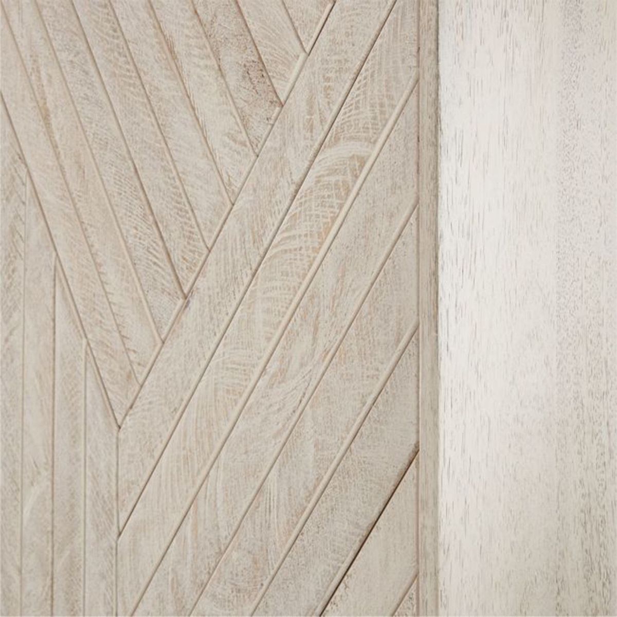 CRATE & BARREL - Base para Mesa de comedor Dunewood 8  puestos en Madera mango (No incluye Top para Mesa de comedor)