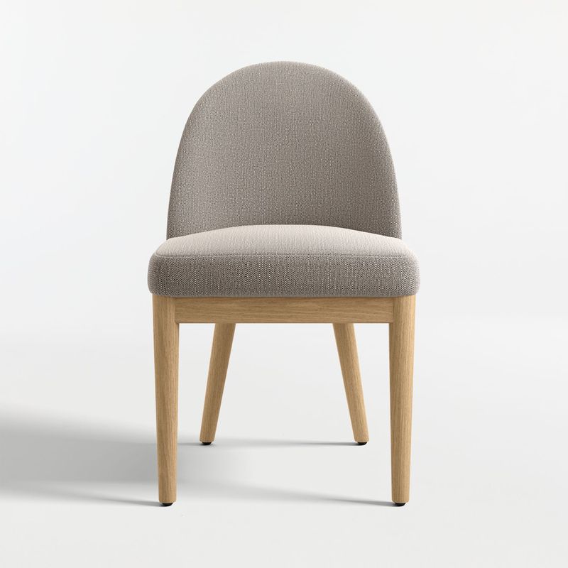 CRATE & BARREL - Silla de comedor Ana en Tela