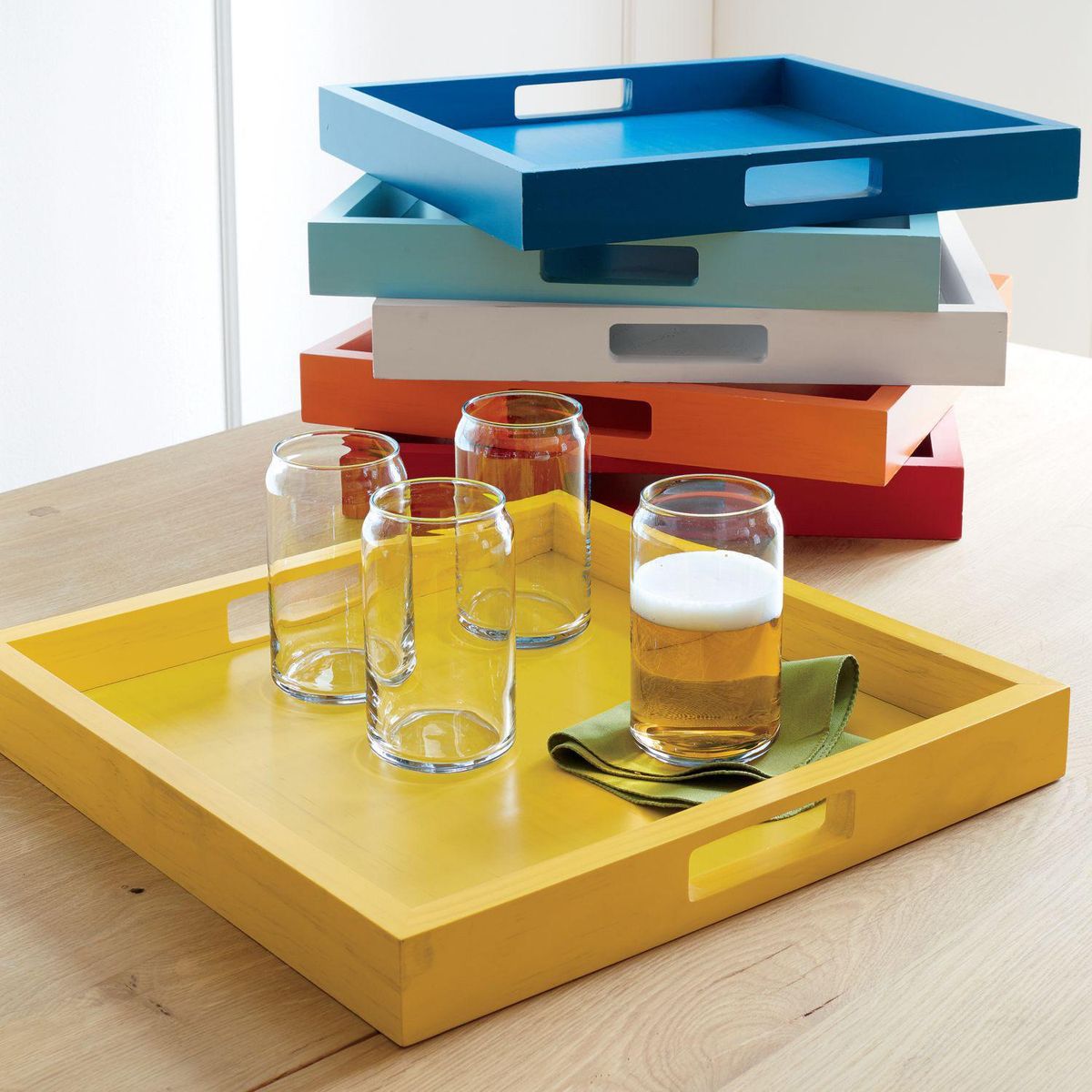 CRATE & BARREL - Vaso de cerveza Can Crate & Barrel Vidrio