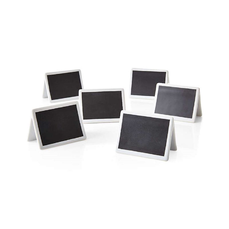 CRATE & BARREL - Pizarras de Marcar Set x 6