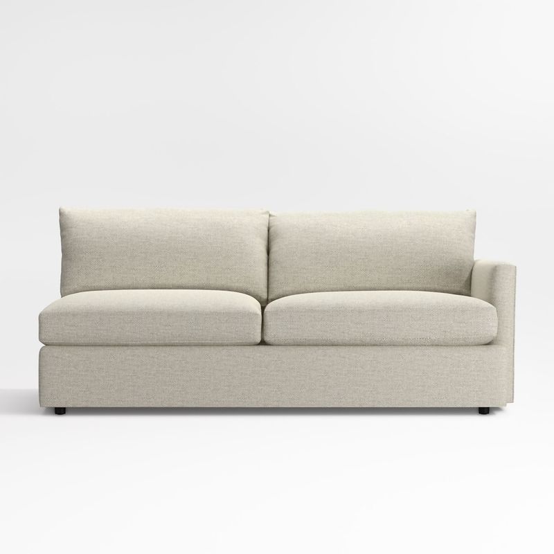 CRATE & BARREL - Parte 1 Brazo Derecho Lounge II Cemento