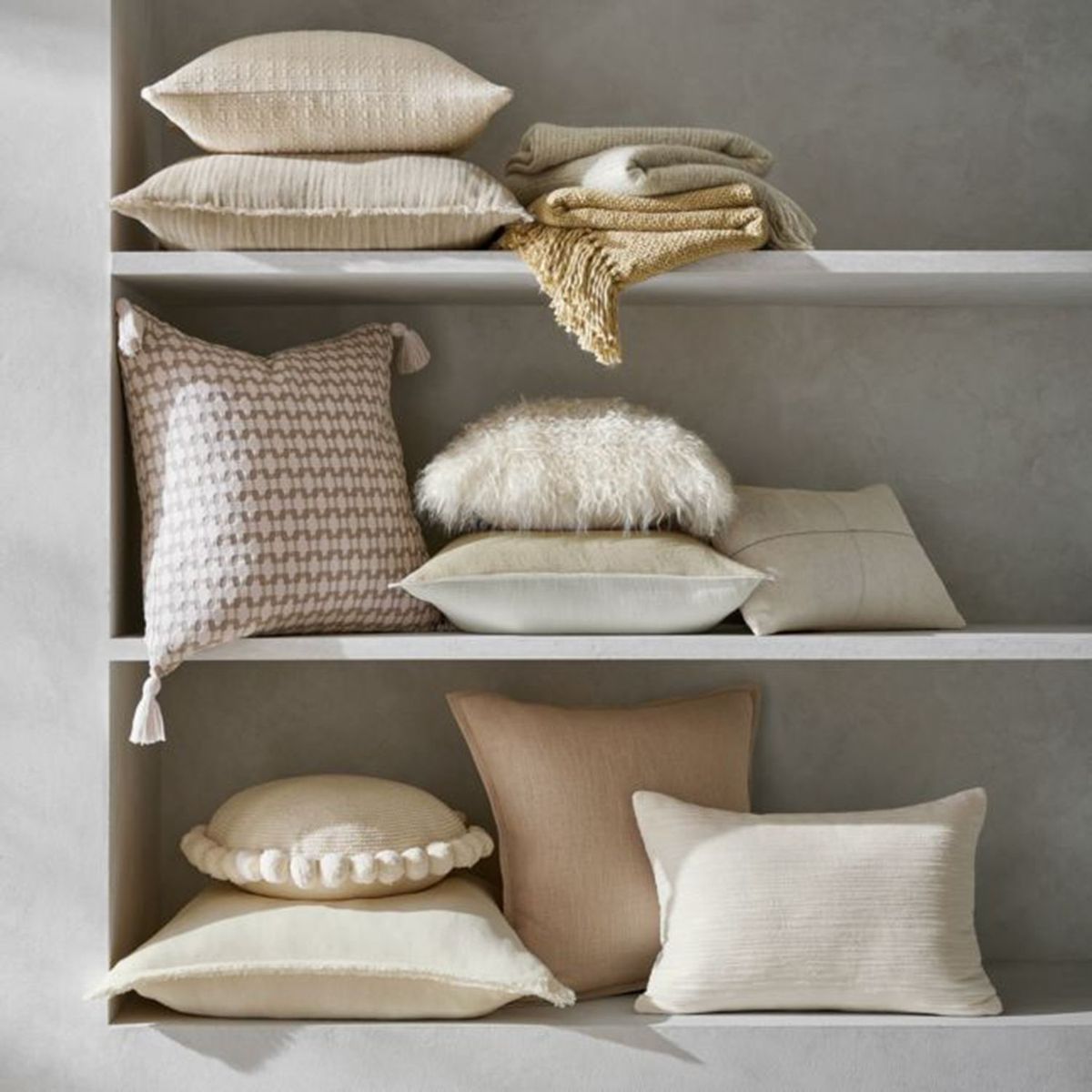 CRATE & BARREL - Manta Letti 140 cm x 178 cm