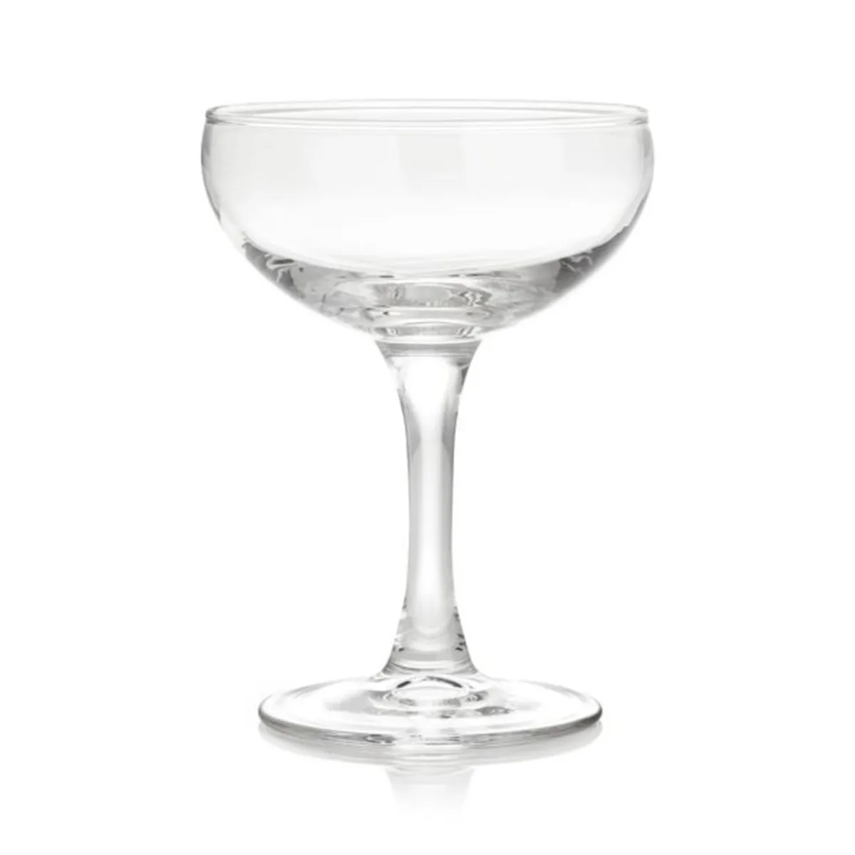 CRATE & BARREL - Copa Coupe de Vidrio  5,5 oz