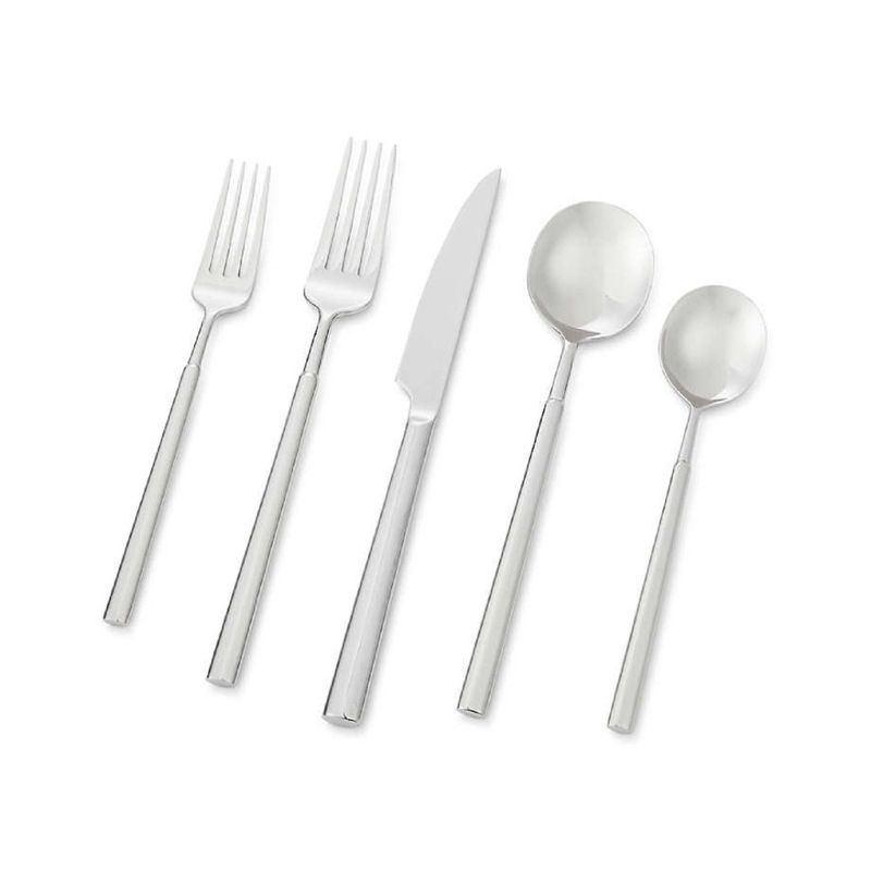 CRATE & BARREL - Cubiertos Miles 1 Puesto (5 Piezas)
