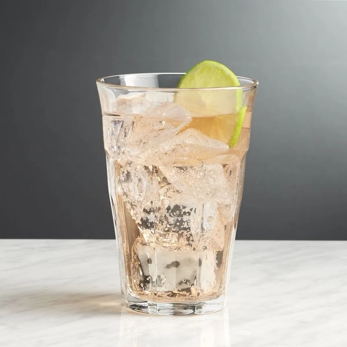 CRATE & BARREL - Vaso alto Duralex de Vidrio  12,5 oz