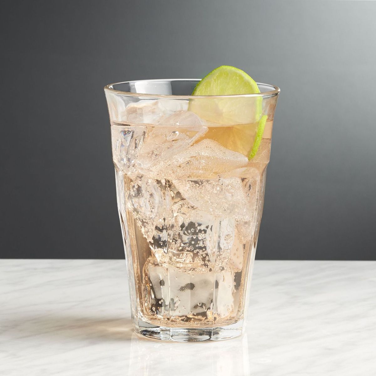 CRATE & BARREL - Vaso alto Duralex de Vidrio  12,5 oz