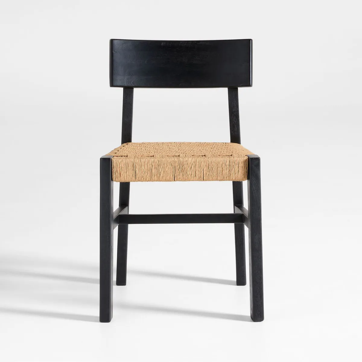 CRATE & BARREL - Silla de comedor Dunewood en Papel