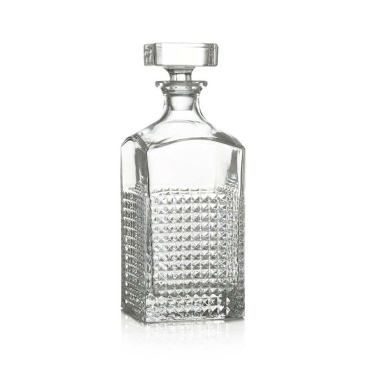 CRATE & BARREL - Decantador Brixton de Vidrio  32 oz