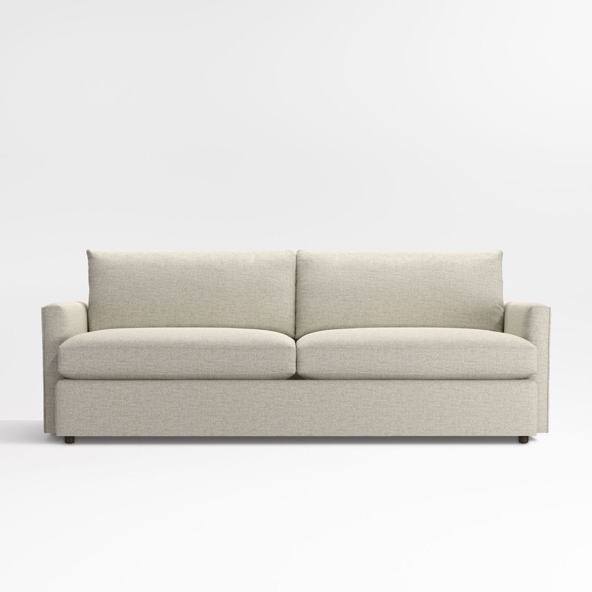 CRATE & BARREL - Sofá Lounge Profundo 236cm de 2 puestos Tela