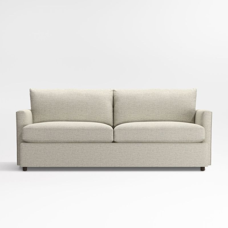 CRATE & BARREL - Sofá Lounge 3 puestos Tela