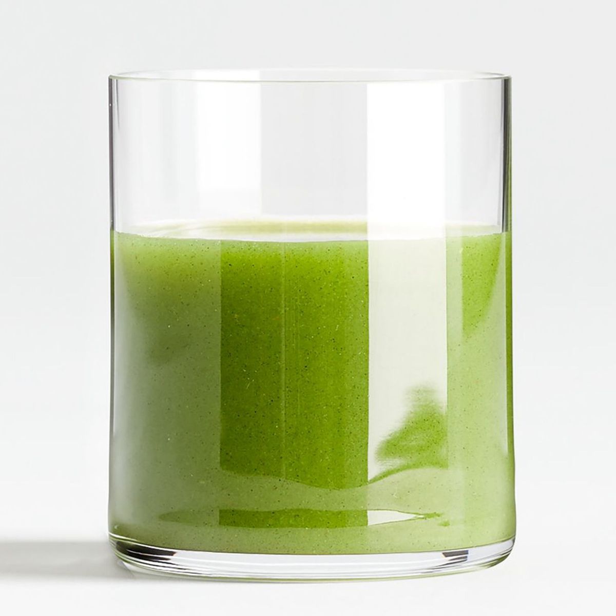 CRATE & BARREL - Vaso corto Edge de Vidrio  7 oz