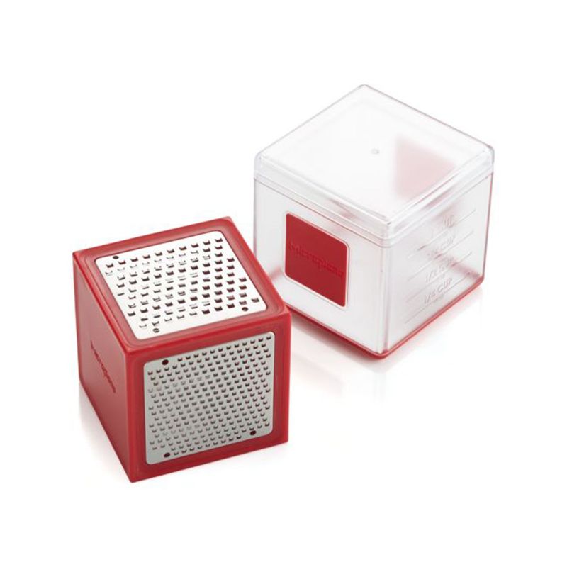 CRATE & BARREL - Rallador con Forma de Cubo para Queso Microplane