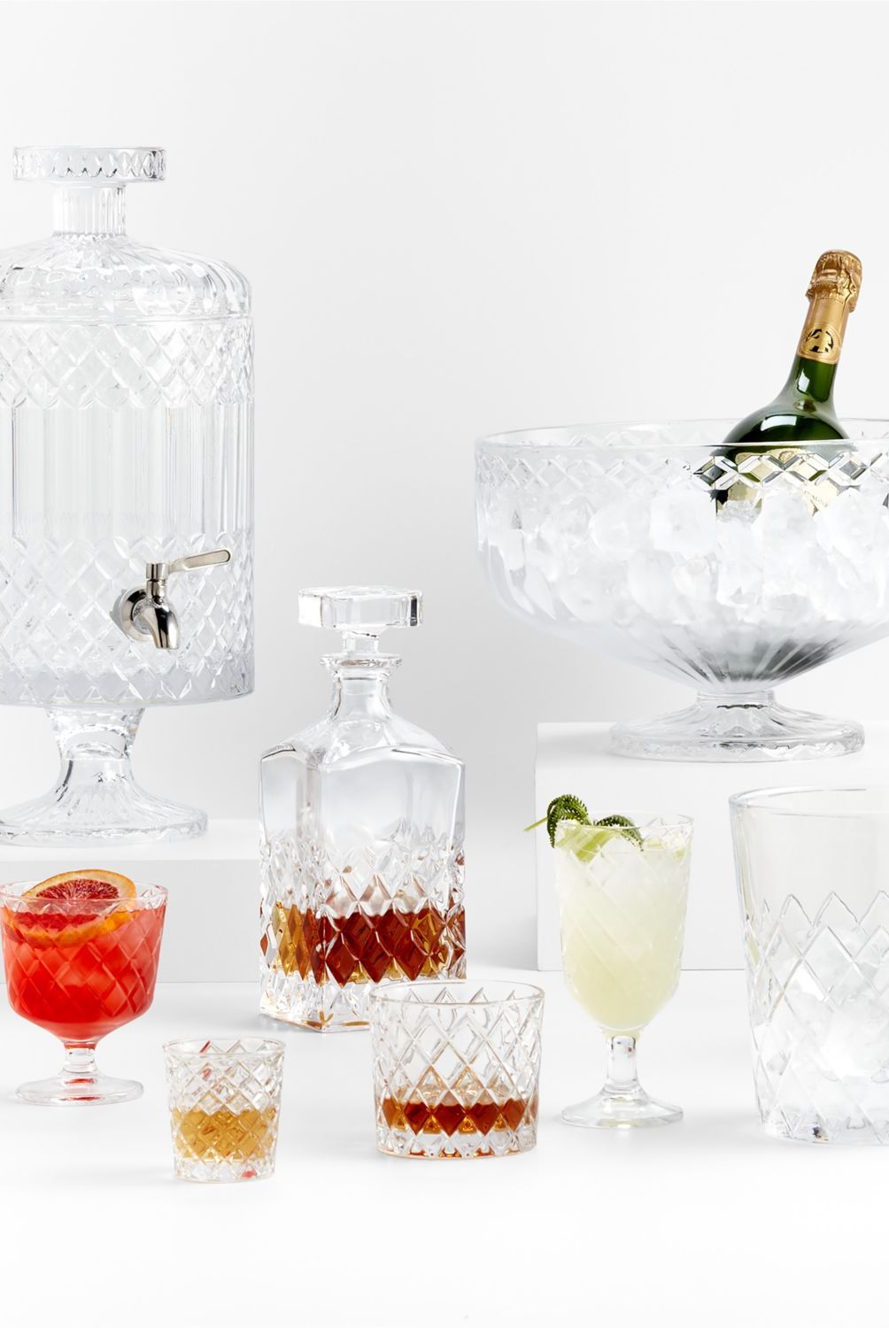 CRATE & BARREL - Dispensador Hatch en Vidrio 6 L