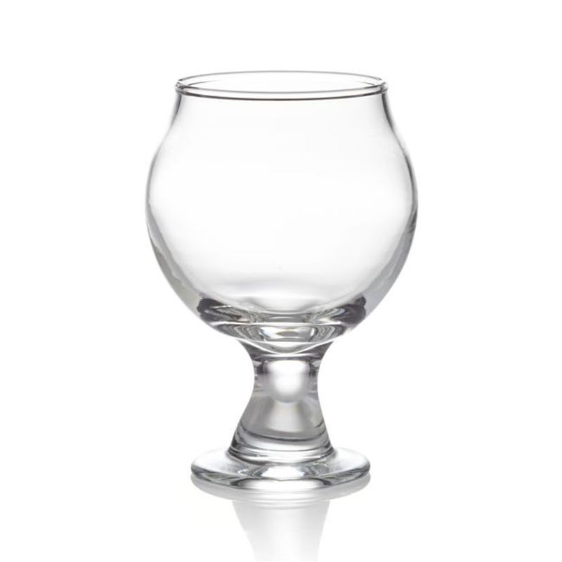 CRATE & BARREL - Copa de Cerveza Belga en Vidrio 148 ml