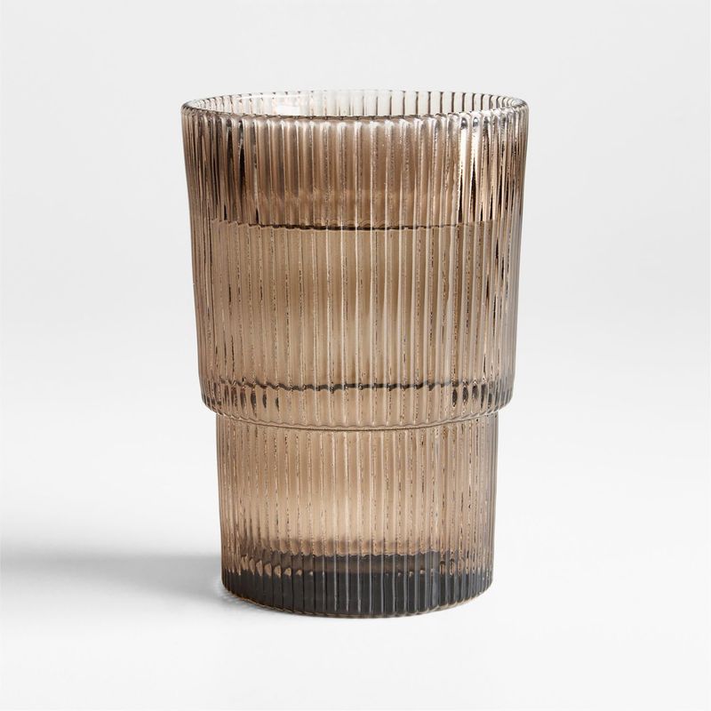 CRATE & BARREL - Vaso alto Atwell de Vidrio  16 oz