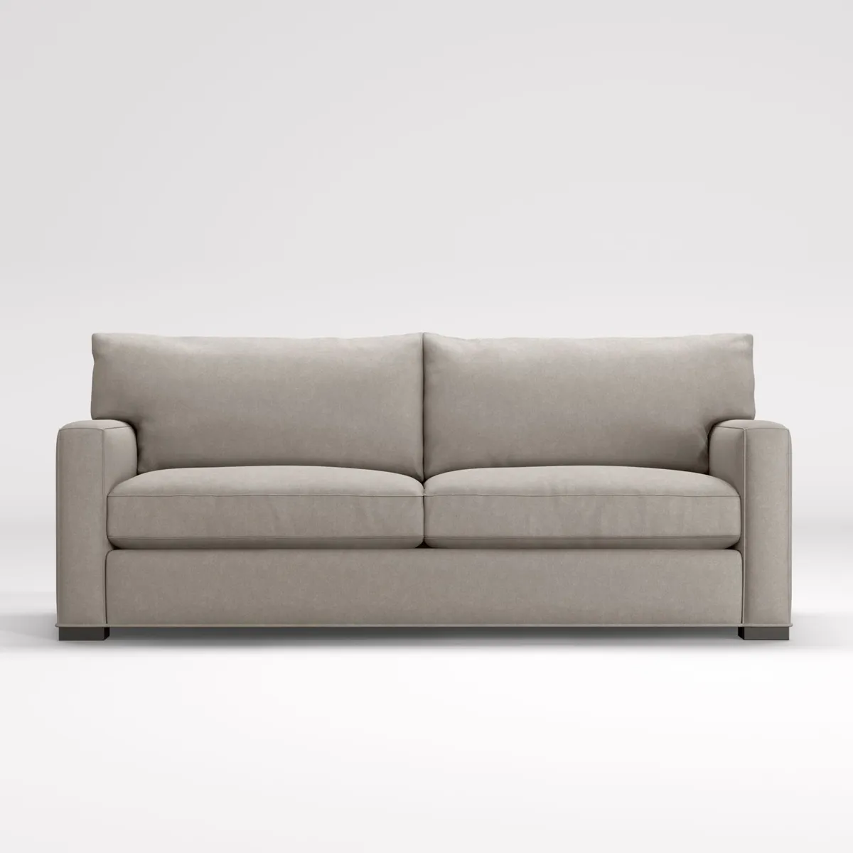 CRATE & BARREL - Sofá Axis 3 puestos Tela