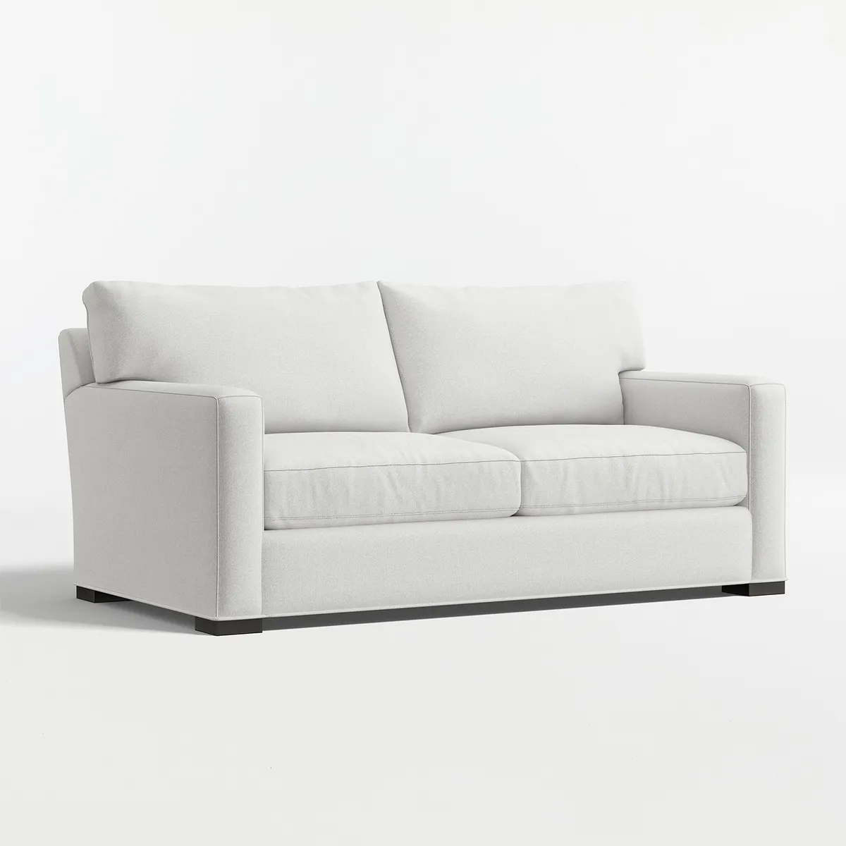 CRATE & BARREL - Sofá Axis 3 puestos Tela