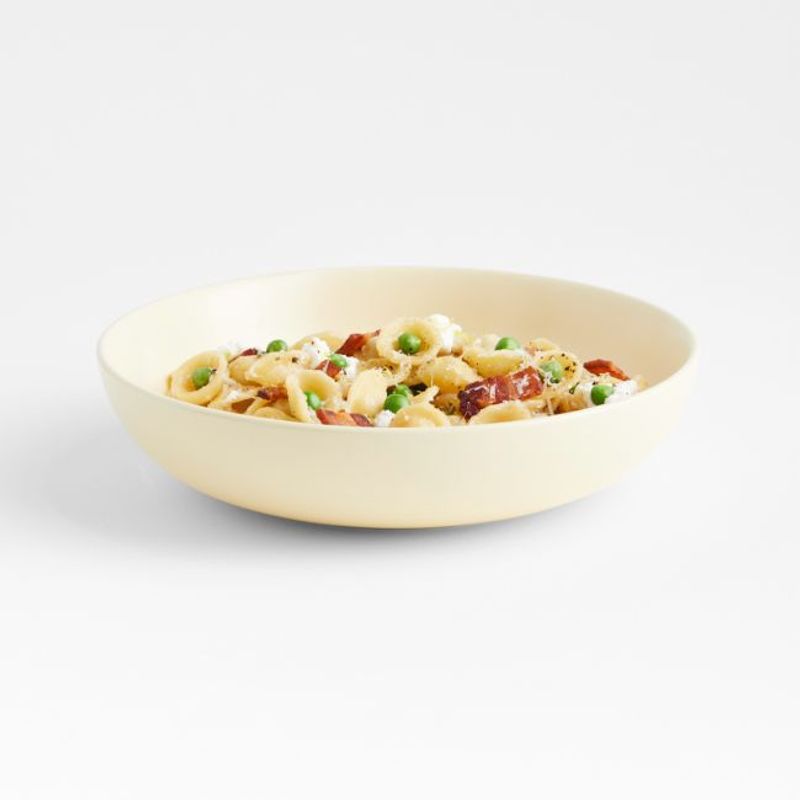 CRATE & BARREL - Bowl Gres Molly Baz Beige 23 x 5 cm