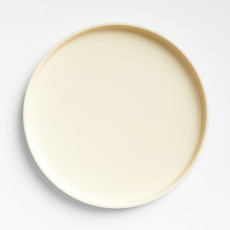 CRATE & BARREL - Plato principal Gres Molly Baz 28 x 2 cm