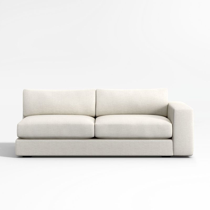 CRATE & BARREL - Pieza 1 para Sofá en L Oceanside Izquierdo en Tela (No incluye Chaise longue)