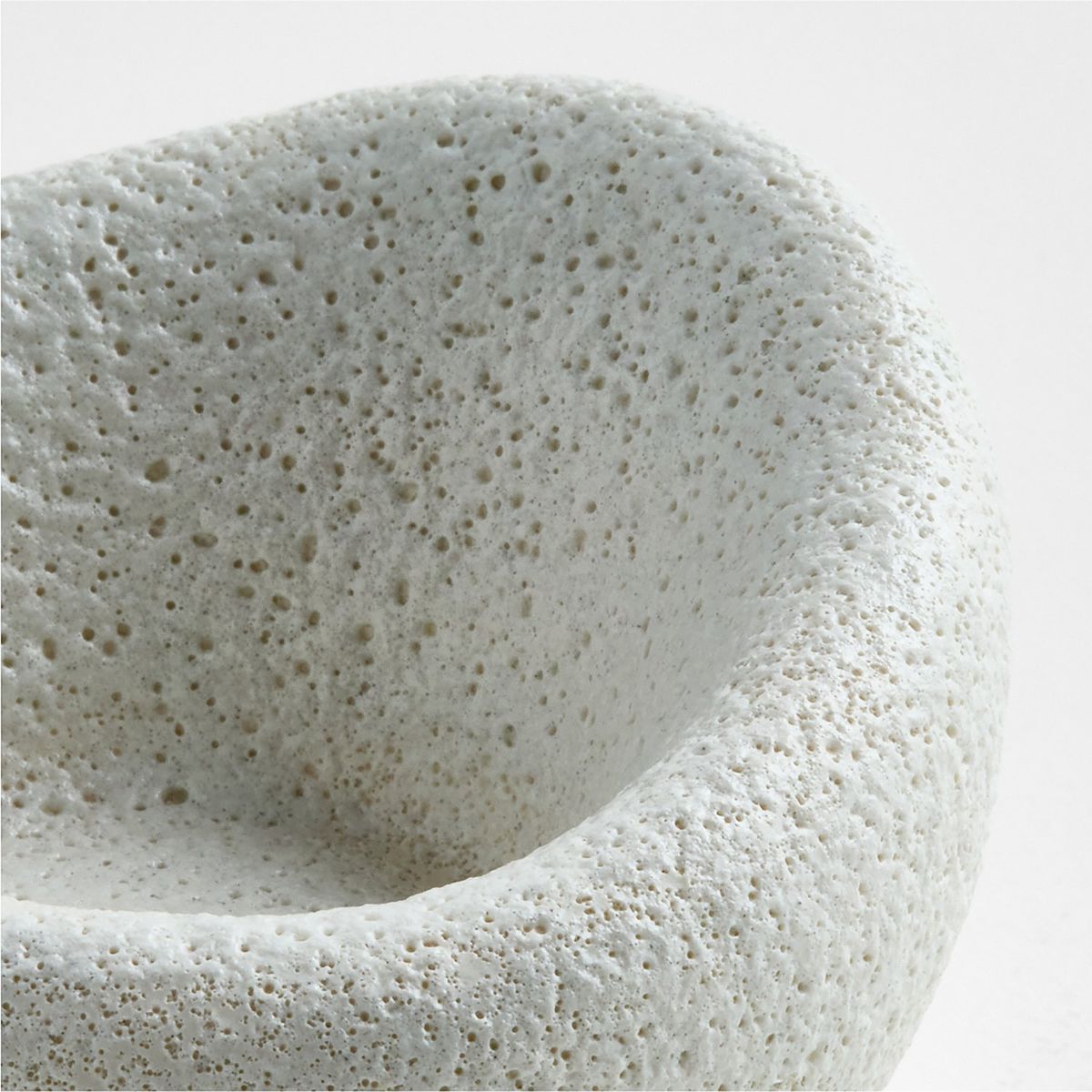 CRATE & BARREL - Porta velas Cirro en Cerámica 5 cm x 9 cm 