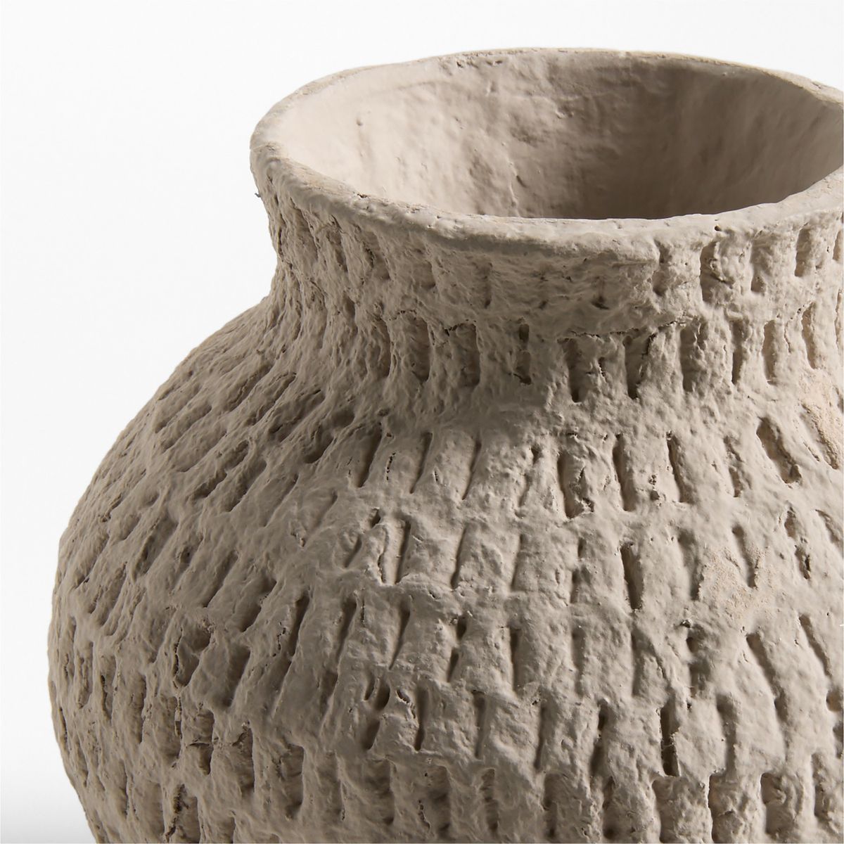 CRATE & BARREL - Jarrón Oaxaca Pequeño 15 X 16 Cm