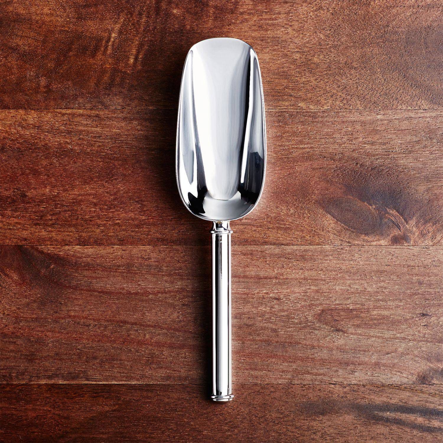 Cuchara Para Hielo MUJI De Acero Inoxidable | Hecha En Japón | 11 Cm | Utensilio De Barra Minimalista