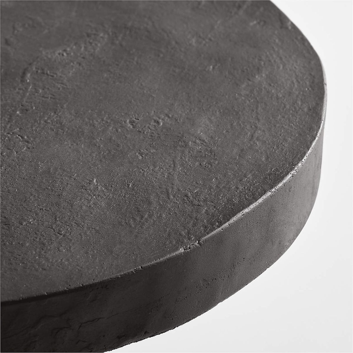 CRATE & BARREL - Mesa auxiliar WILLY NEGRA