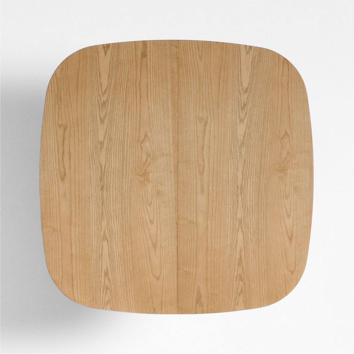 CRATE & BARREL - Top para Mesa de comedor Roseau Extensible 6 puestos en Madera de Fresno (No incluye Base para Mesa de comedor)