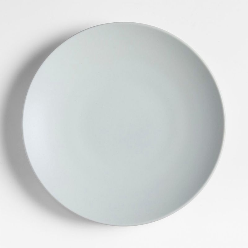 CRATE & BARREL - Plato principal Craft Stone en Gres 28 cm x 4 cm
