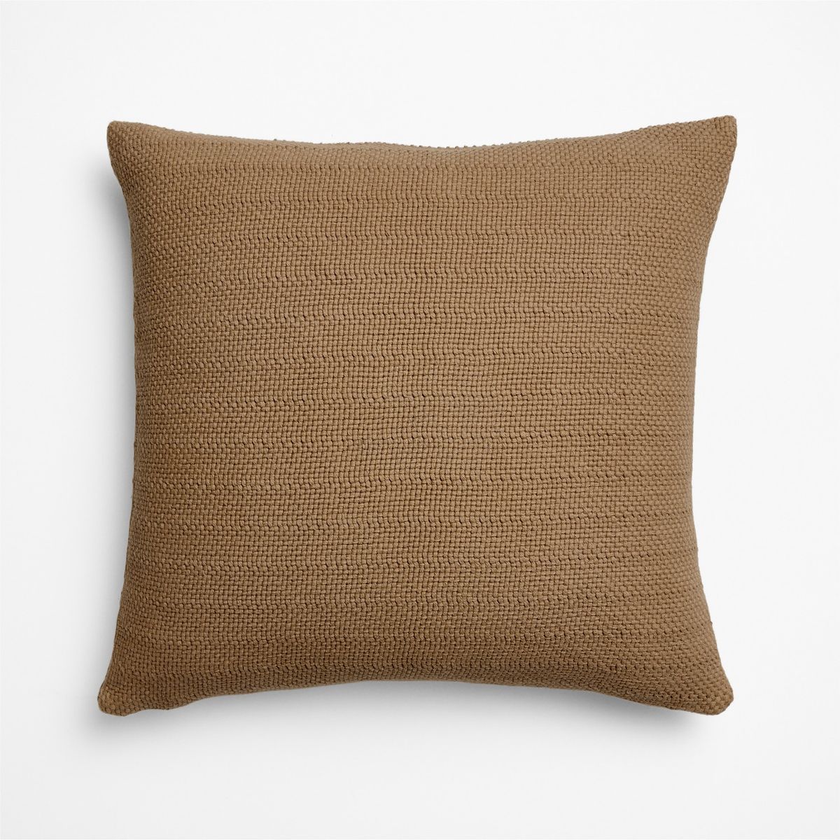 CRATE & BARREL - Funda Cojin Basketweave 50x50cm Cam