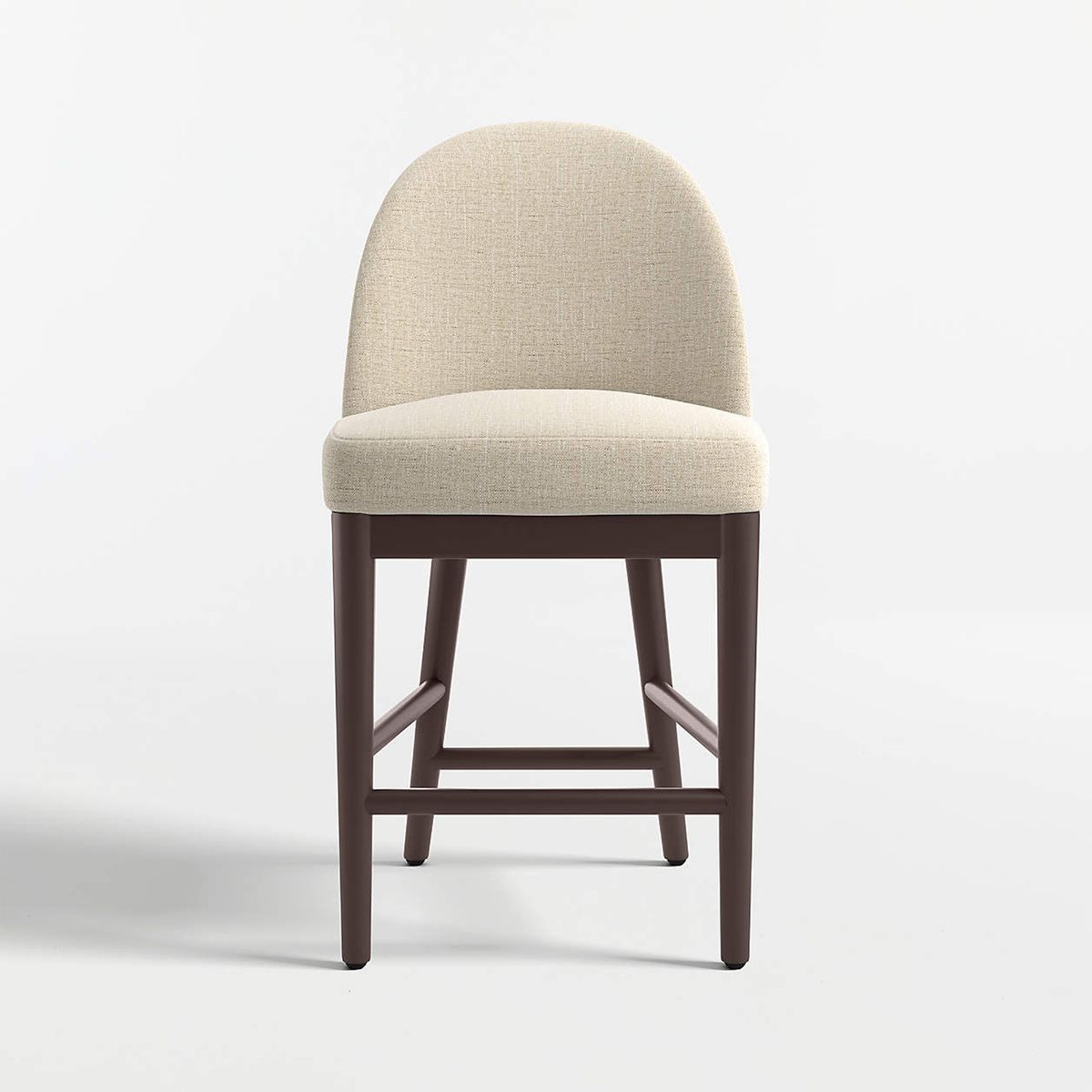 CRATE & BARREL - Silla De Bar Ana Marfil