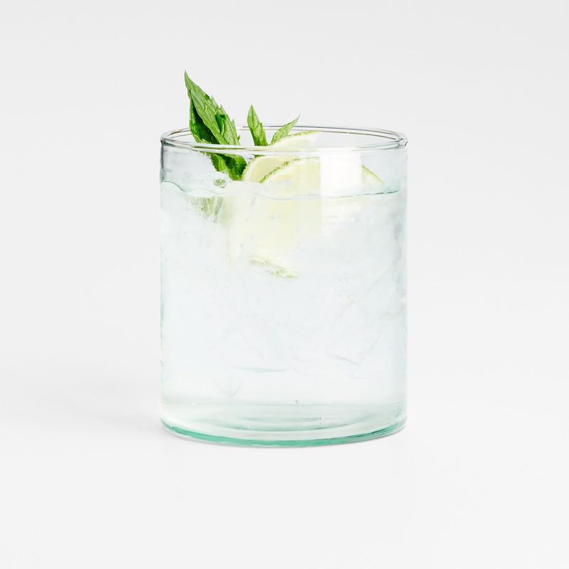 CRATE & BARREL - Vaso corto Lavinia de Vidrio  11,3 oz