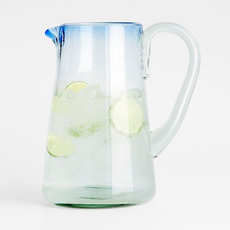 CRATE & BARREL - Jarra Pacifico en Vidrio 2 L