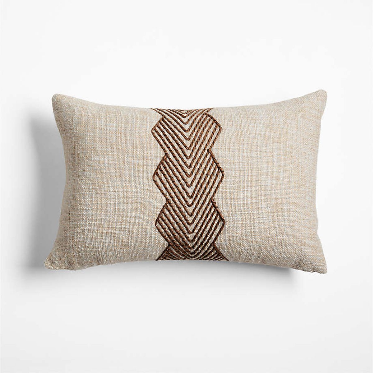 CRATE & BARREL - Cojin KIRRA 61X40CM 56 x 38 cm