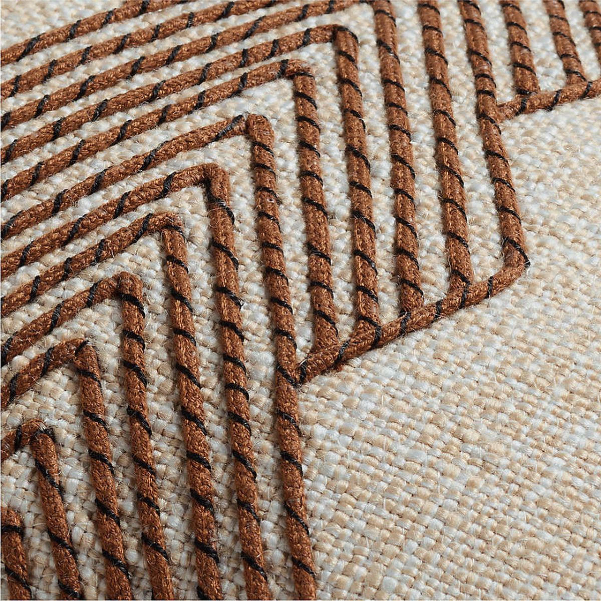 CRATE & BARREL - Cojin KIRRA 61X40CM 56 x 38 cm