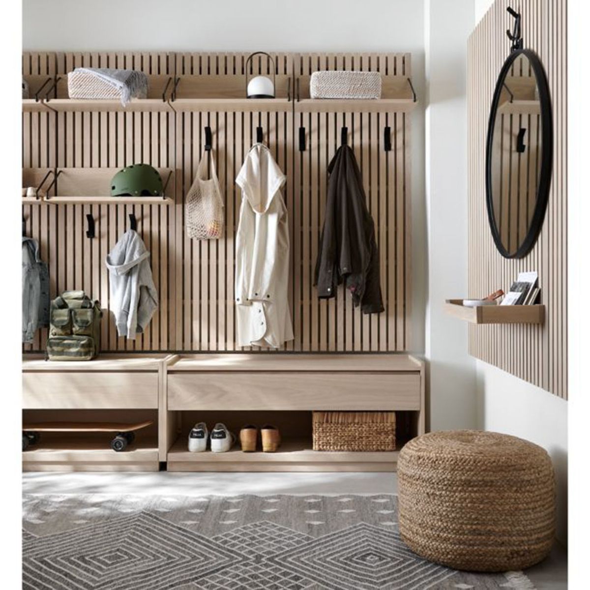 CRATE & BARREL - Banco Batten