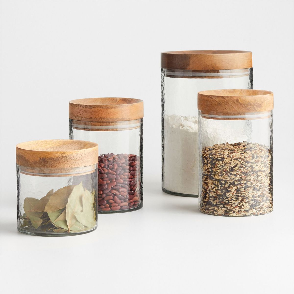 CRATE & BARREL - Contenedor Cooper en Vidrio hermético 