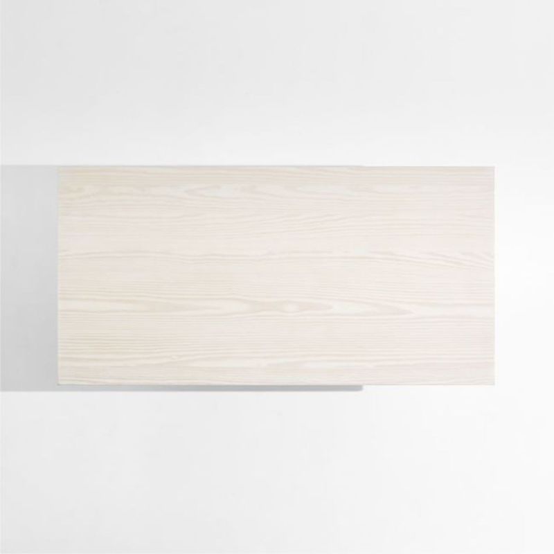 CRATE & BARREL - Top para mesa de centro rectangular Icon P1 (No incluye base)