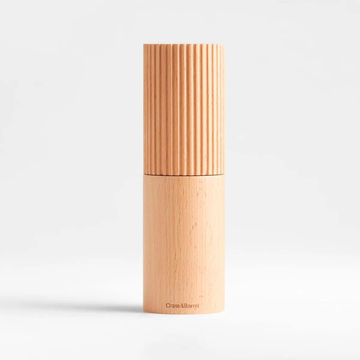 CRATE & BARREL - Molino de Pimienta en Madera Hanno 19 cm