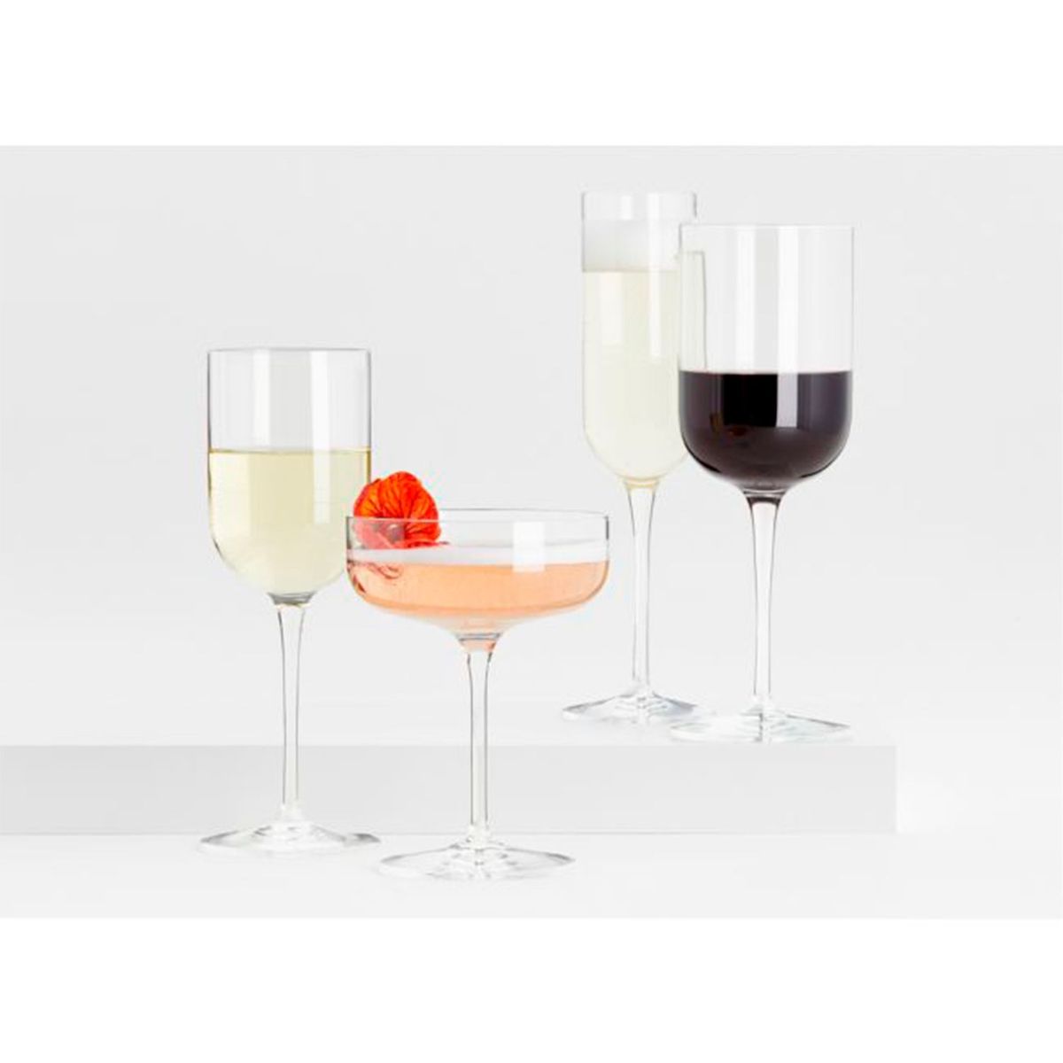 CRATE & BARREL - Copa de vino Mercer de Cristal  13,5 oz