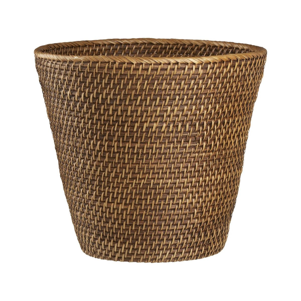 CRATE & BARREL - Cesta Sedona en Rattán 25 cm x 28 cm 