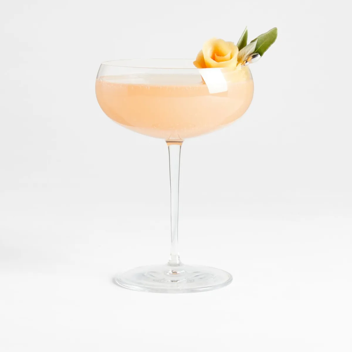 CRATE & BARREL - Copa de Champagne Mera en Vidrio 296 ml