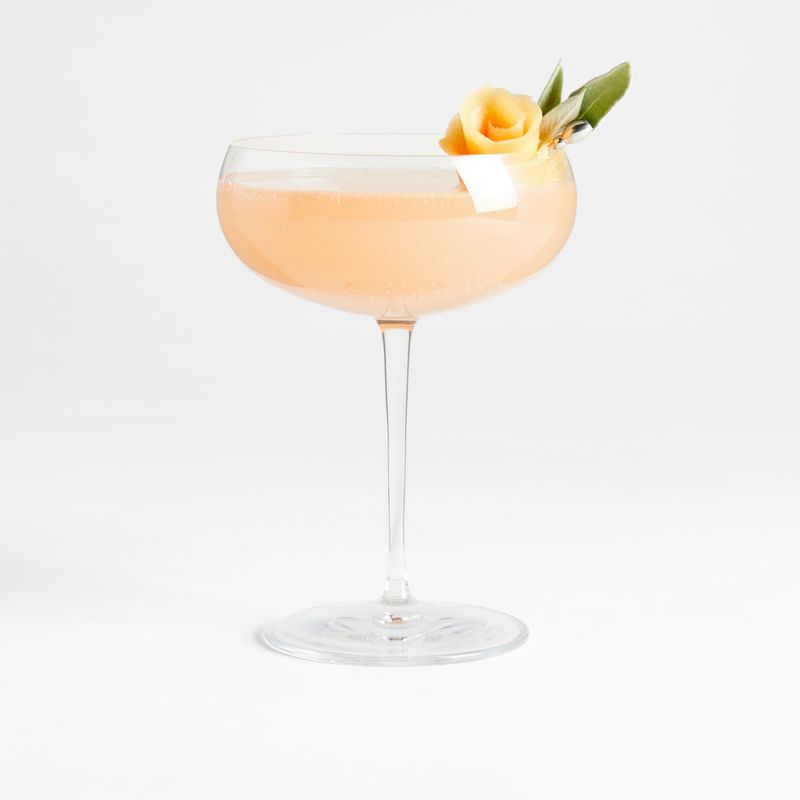 CRATE & BARREL - Copa de Champagne Mera en Vidrio 296 ml