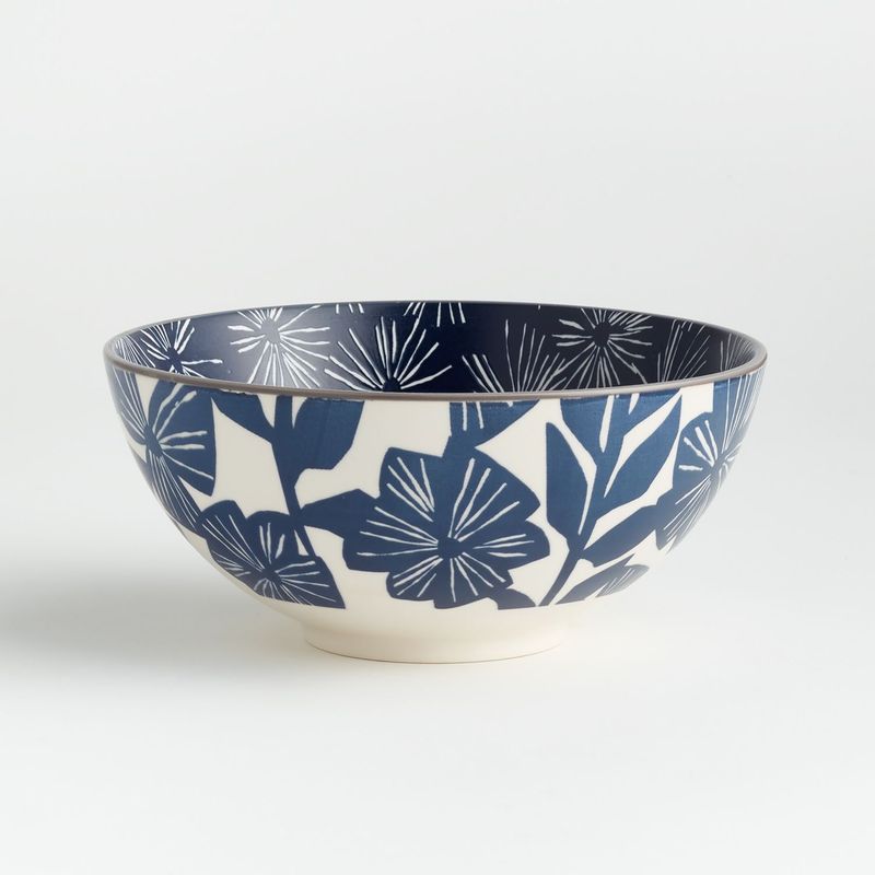 CRATE & BARREL - Bowl de Servir Mai Floral 19 cm